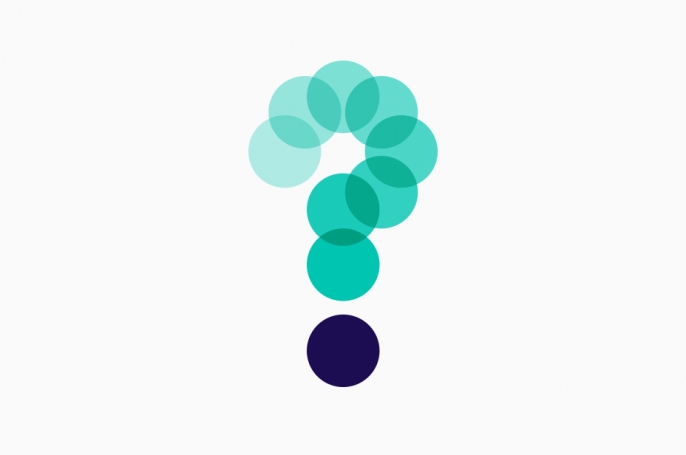 Brand language question mark
