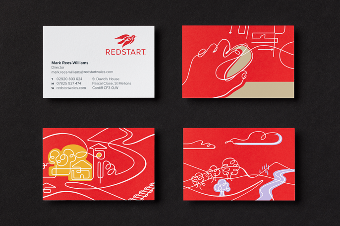 illustrative business cards