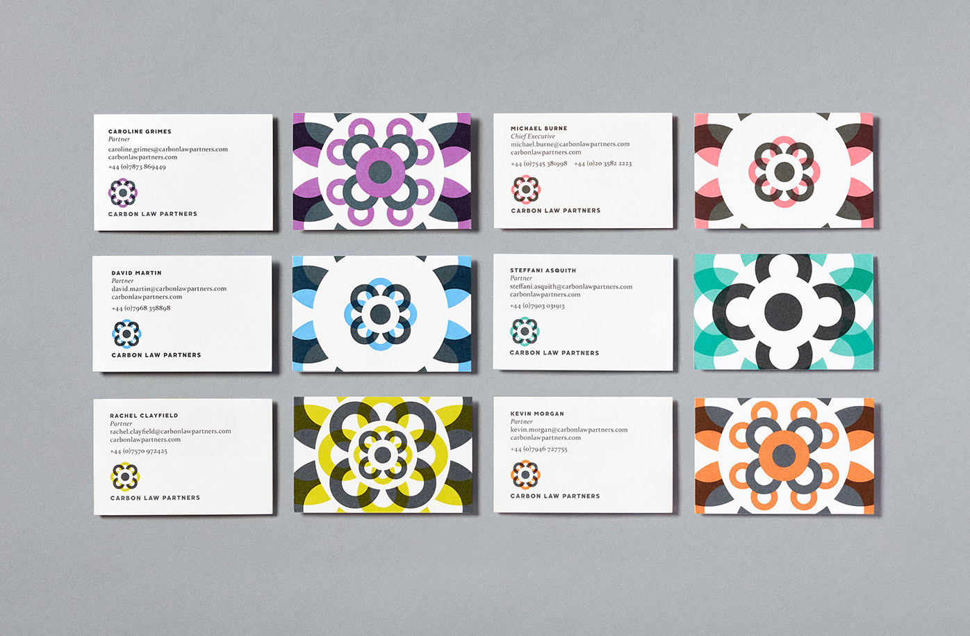 Carbon law partners business cards