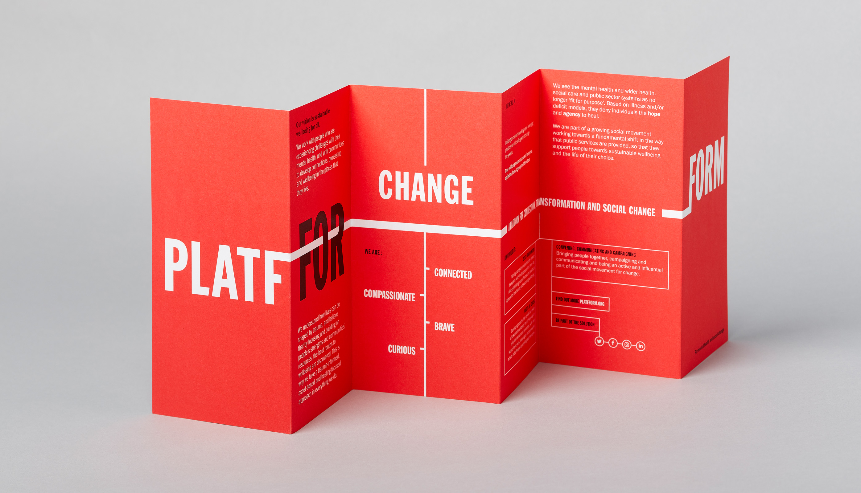 Platfform strategy leaflet