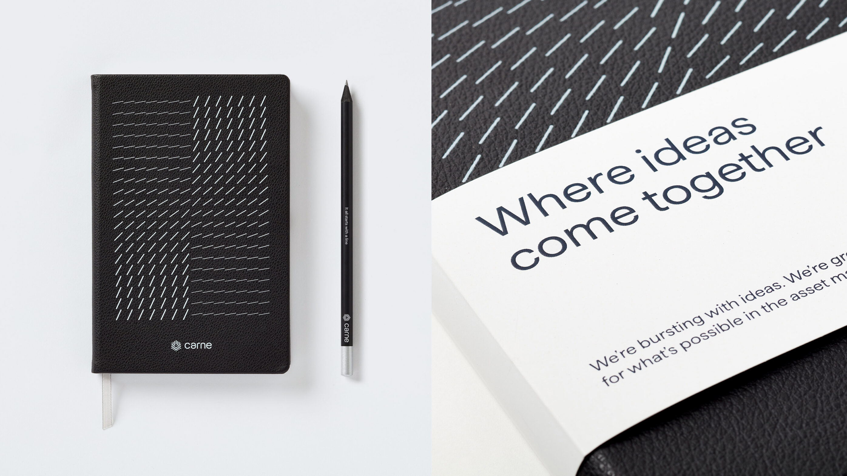 Branded notebook design